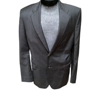 Express mens suit jacket, size 42R, double vent, charcoal
